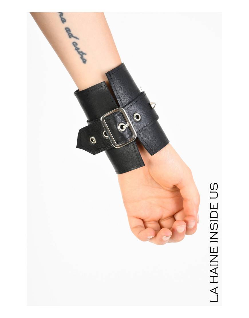 La haine inside us 8B LW771 BRACCIALE Nero Qualità Garantita