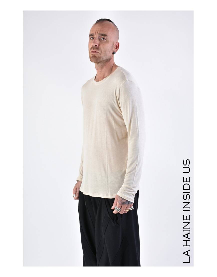 La haine inside us 3J LM165 MAGLIA Beige Negozi Online