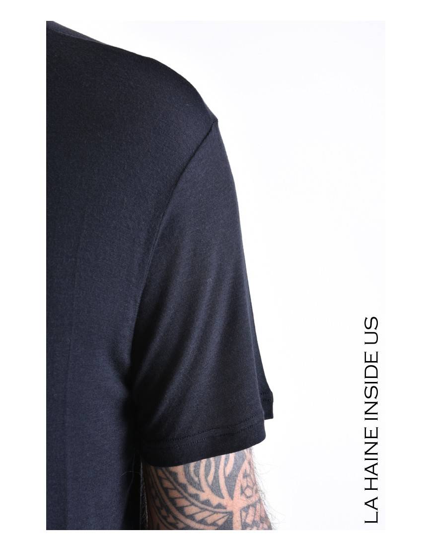 La haine inside us 3J LM167 T-SHIRT Nero Promozione Limitata