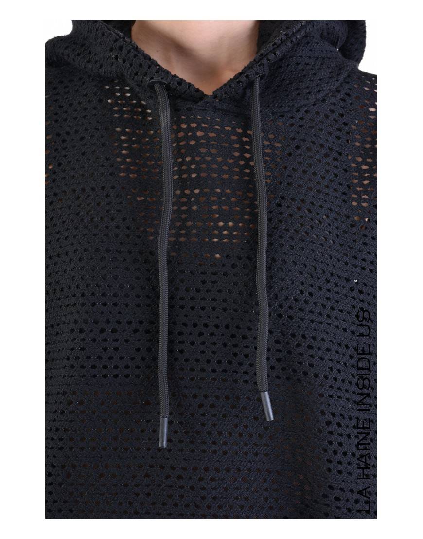 La haine inside us 3M LM102 FELPA UNISEX D Nero Economico