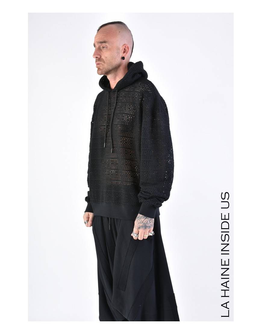 La haine inside us 3M LM102 FELPA UNISEX U Nero Online