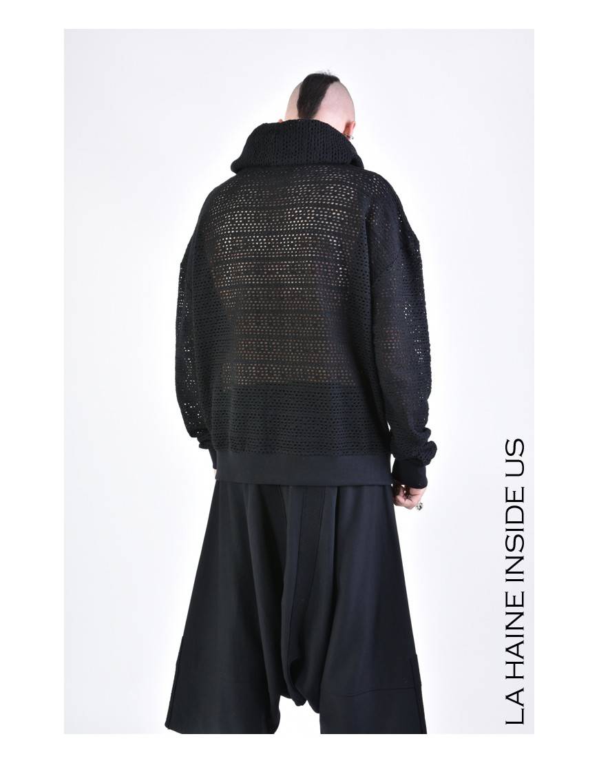 La haine inside us 3M LM102 FELPA UNISEX U Nero Online