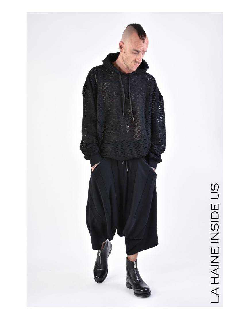 La haine inside us 3M LM102 FELPA UNISEX U Nero Online