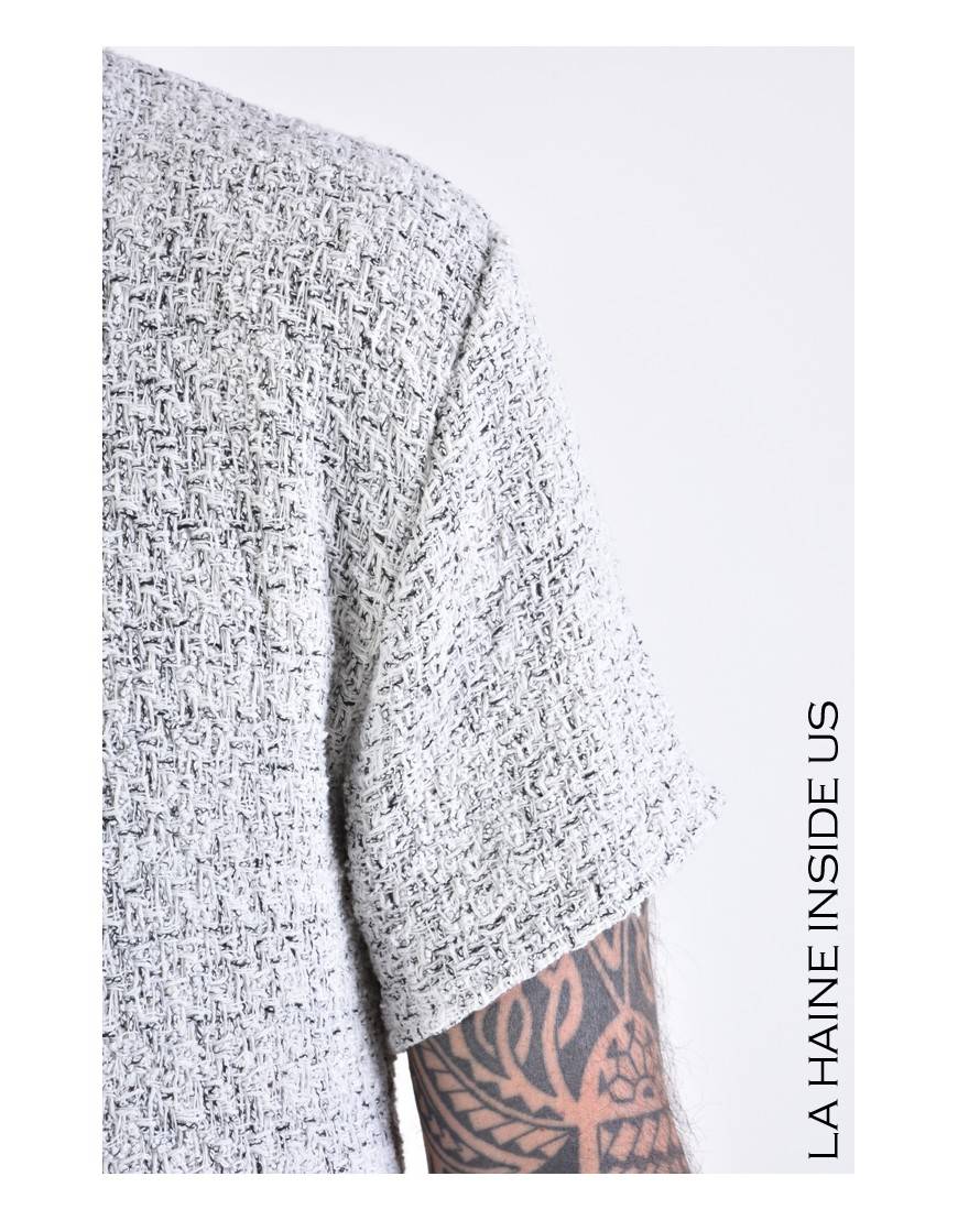 La haine inside us 3M LM105 T-SHIRT Bianco Outlet