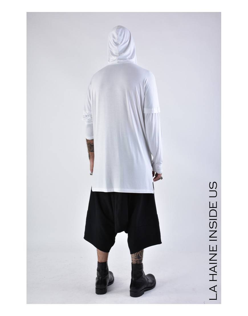 La haine inside us 3M LM158 MAGLIA Bianco In Saldo