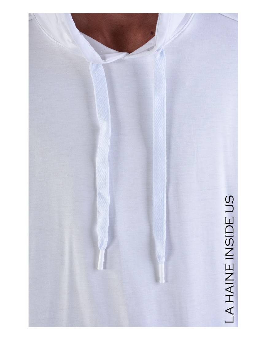 La haine inside us 3M LM158 MAGLIA Bianco In Saldo
