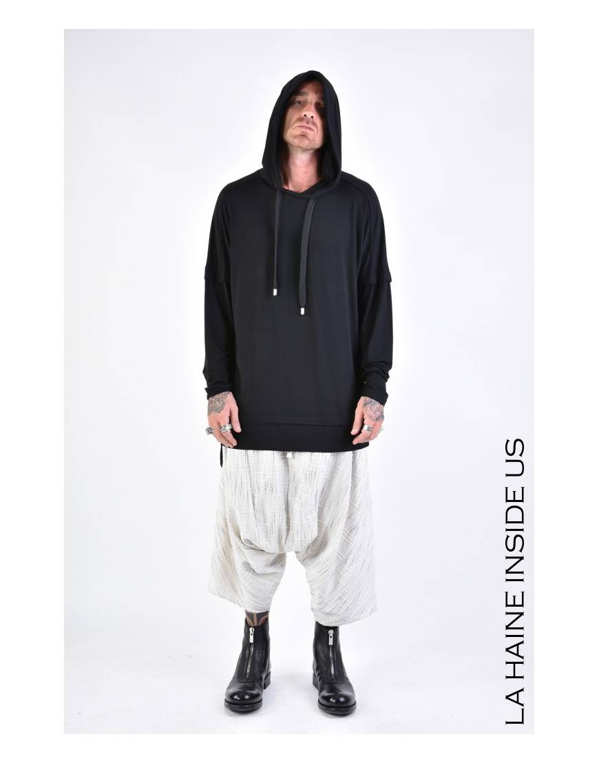 La haine inside us 3M LM158 MAGLIA Nero Nuova