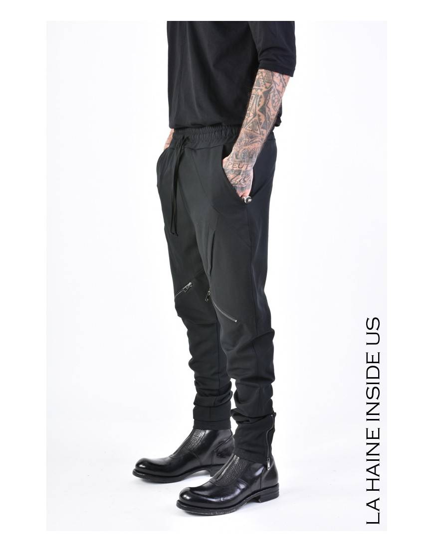 La haine inside us 3R LM126 PANTALONE Nero Italy