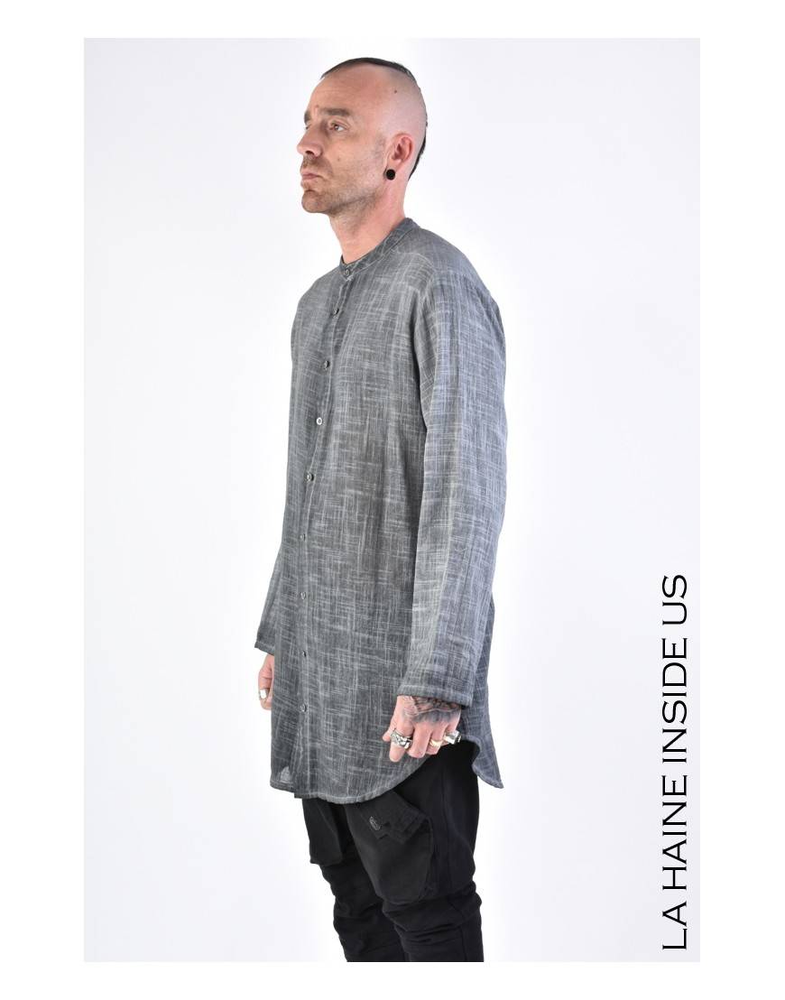 La haine inside us 3V LM112 CAMICIA Grigio Italia