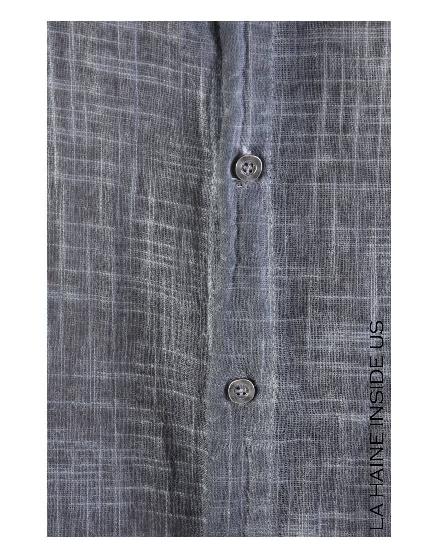 La haine inside us 3V LM112 CAMICIA Grigio Italia
