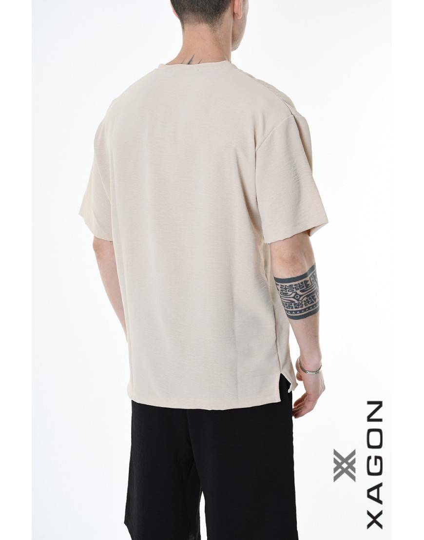 La haine inside us T-SHIRT MD0002 Beige Soddisfazione Garantita