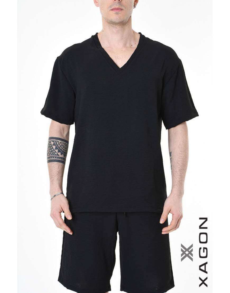 La haine inside us T-SHIRT MD0002 Nero Acquista Ora
