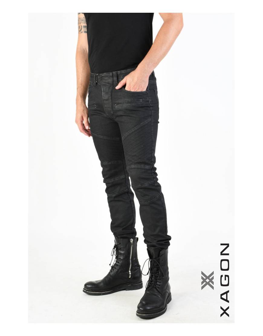 La haine inside us JEANS 2UMR228 Nero Promozione Limitata