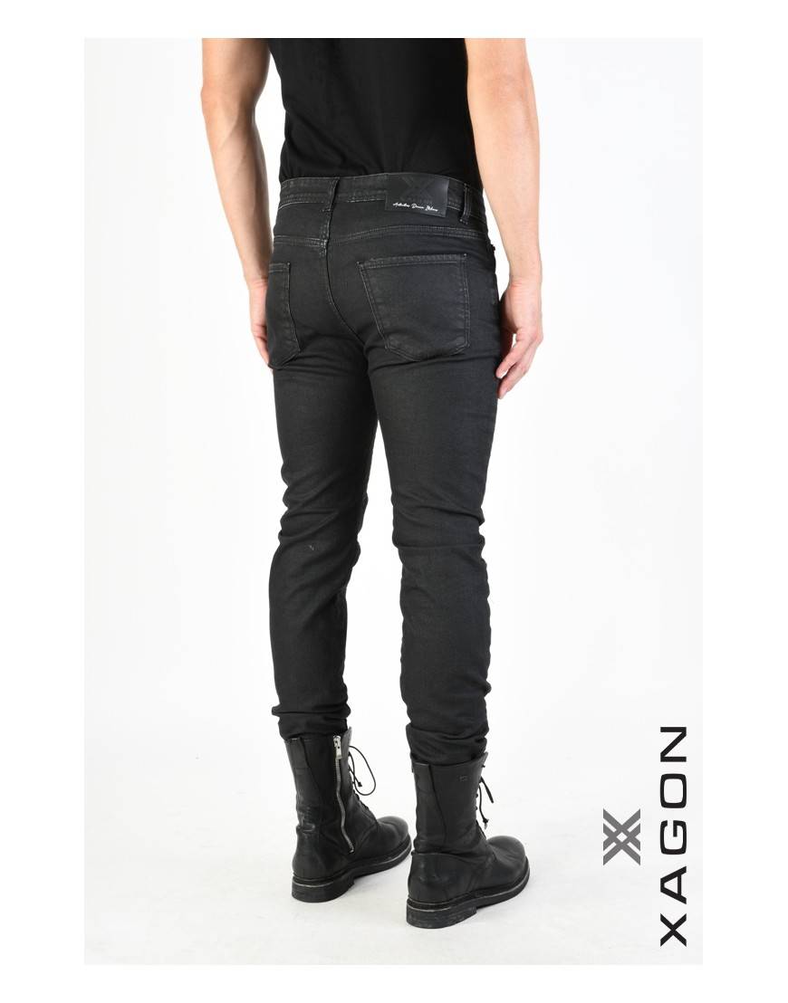 La haine inside us JEANS 2UMR228 Nero Promozione Limitata