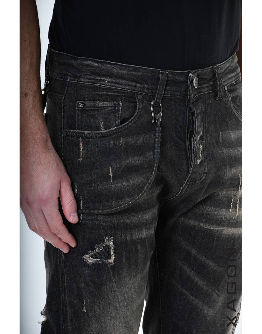 La haine inside us JEANS 2UMR245 Nero Sottocosto