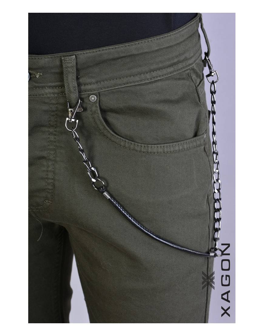 La haine inside us JEANS UOXFO2 Verde Sconto