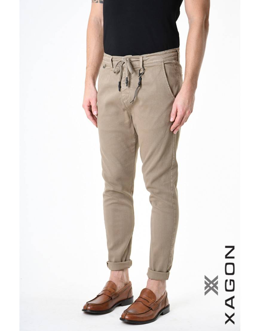 La haine inside us PANTALONE 1CR2011 Cammello Economico