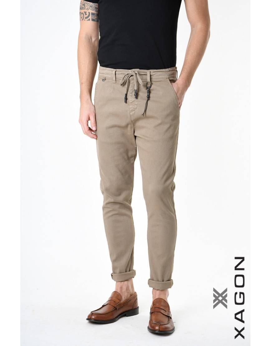 La haine inside us PANTALONE 1CR2011 Cammello Economico