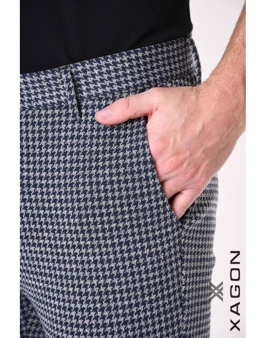 La haine inside us PANTALONE 1PBASPU Blu Vendita Economica