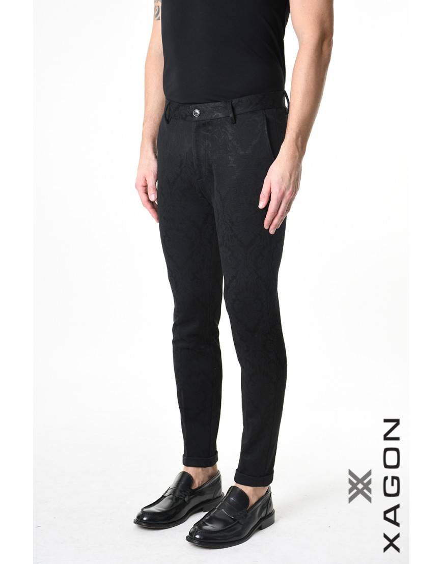 La haine inside us PANTALONE 1PBRIPU Nero Negozio