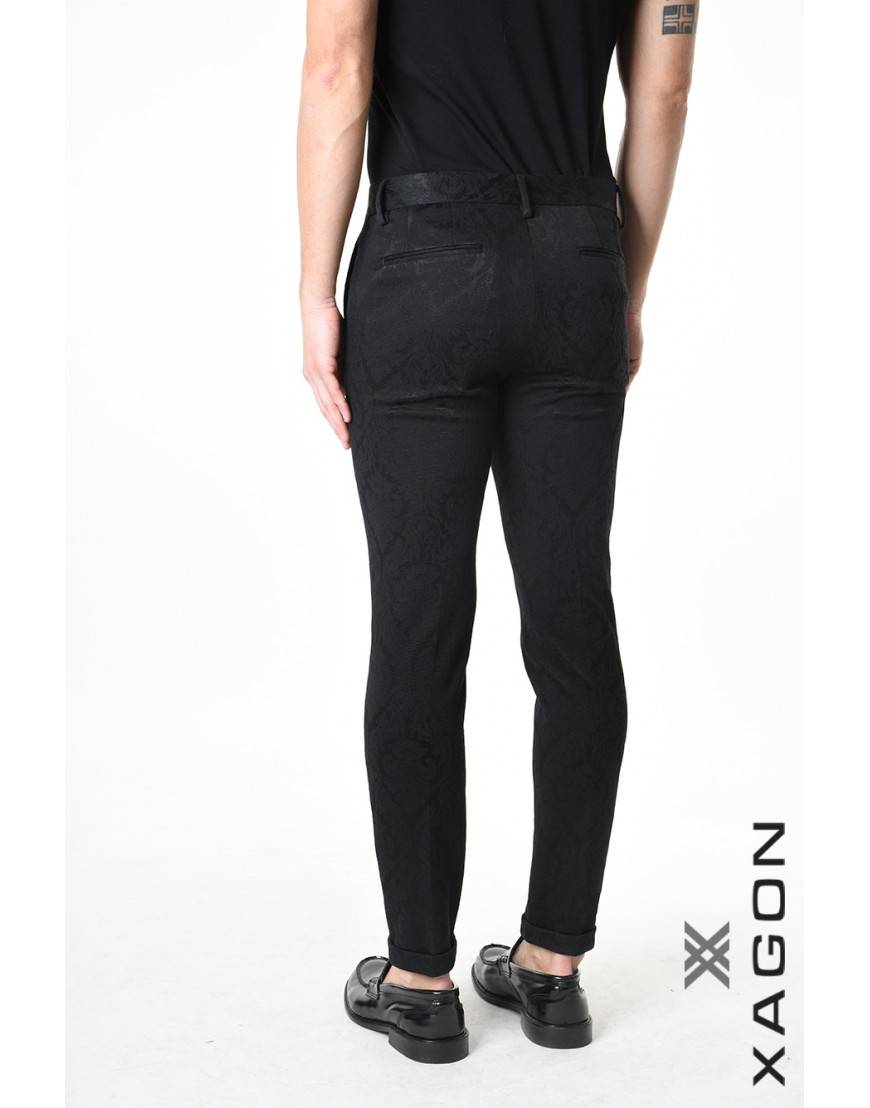 La haine inside us PANTALONE 1PBRIPU Nero Negozio
