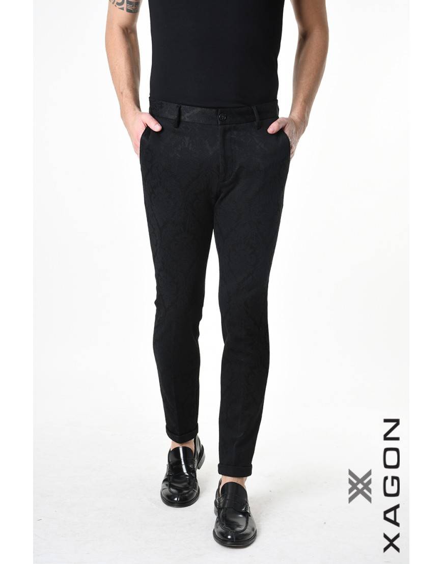 La haine inside us PANTALONE 1PBRIPU Nero Negozio
