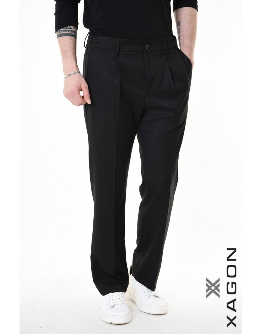 La haine inside us PANTALONE 1PPANVA Nero 2025