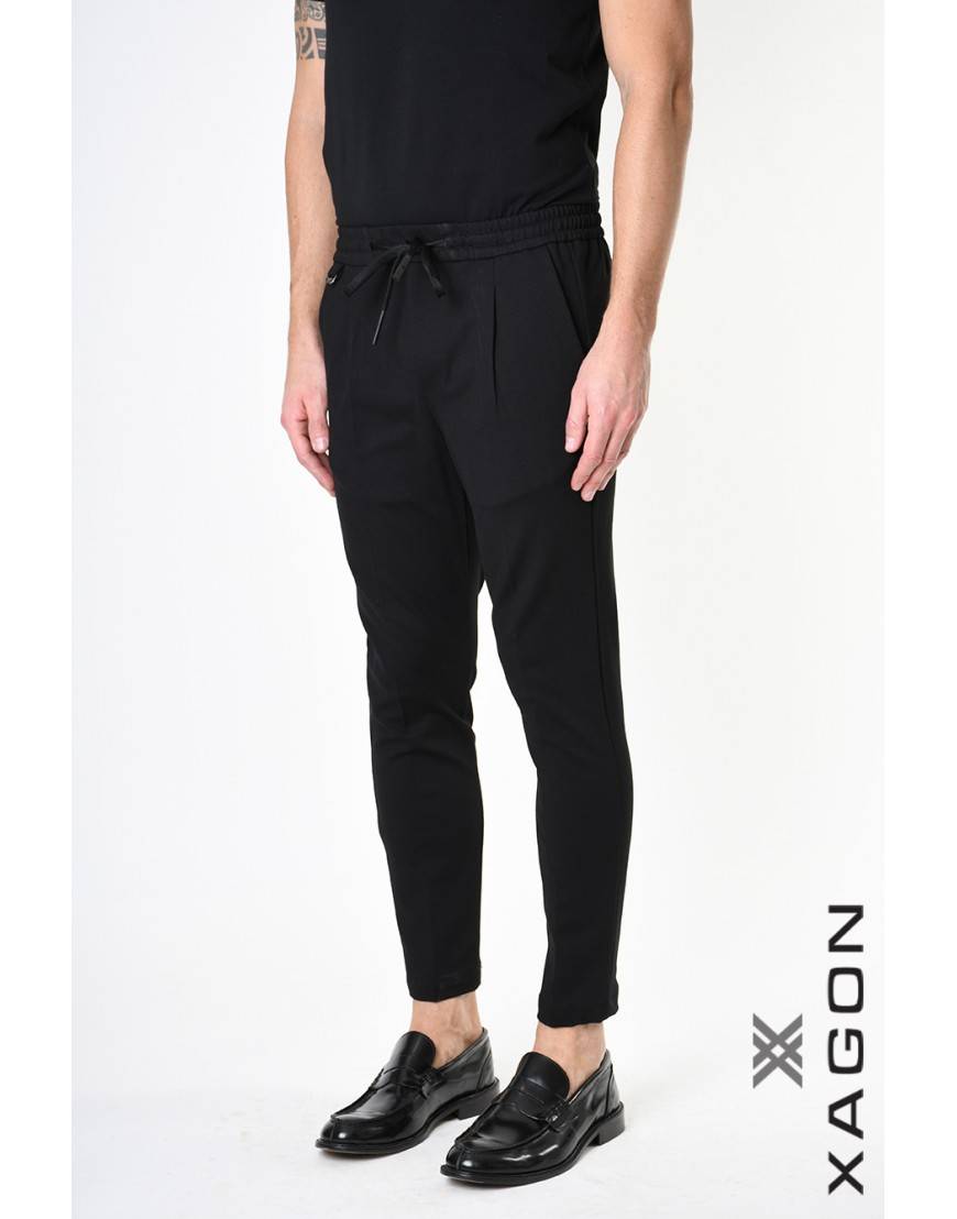 La haine inside us PANTALONE 1Z100BA Nero Pezzi Unici