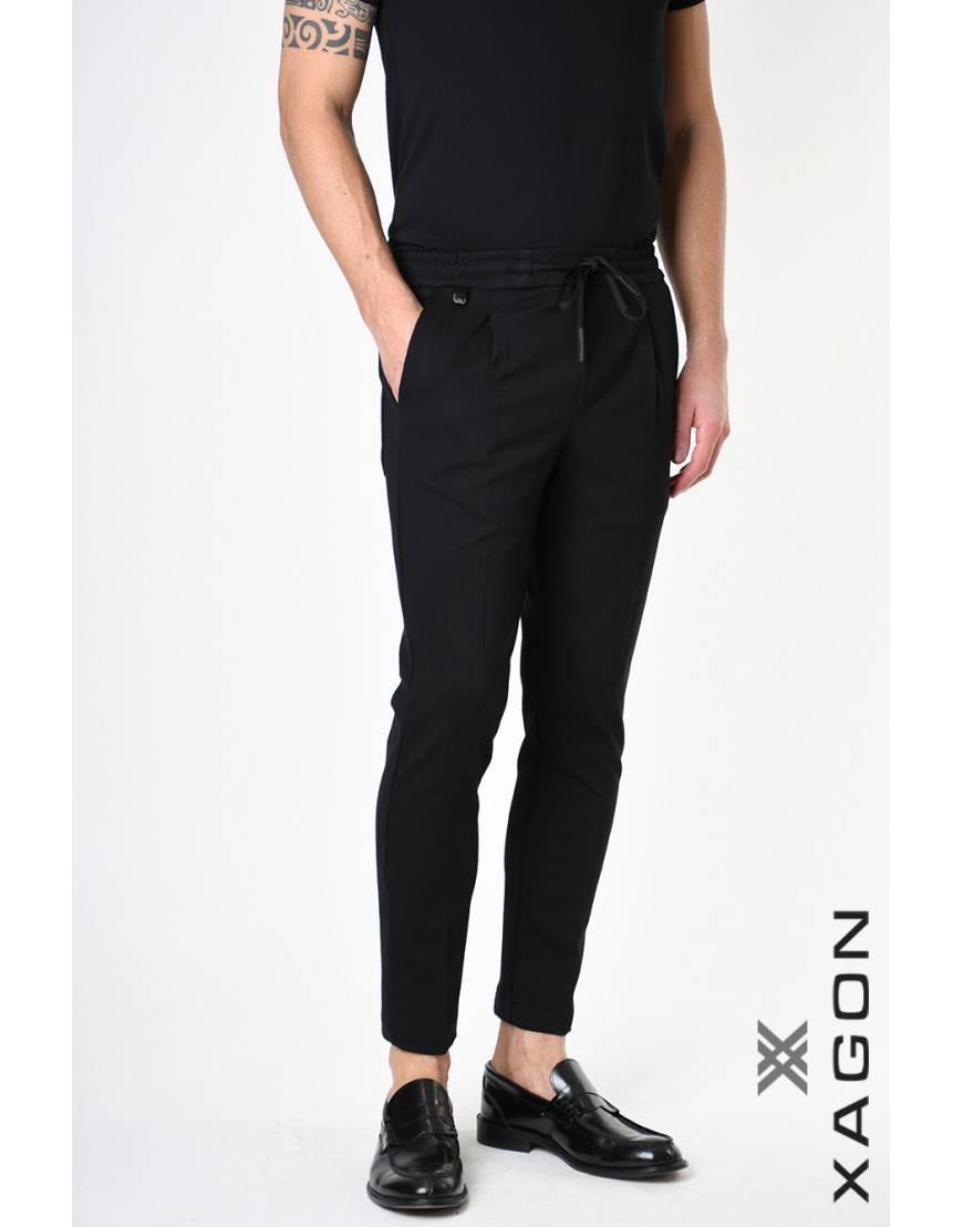 La haine inside us PANTALONE 1Z100BA Nero Pezzi Unici