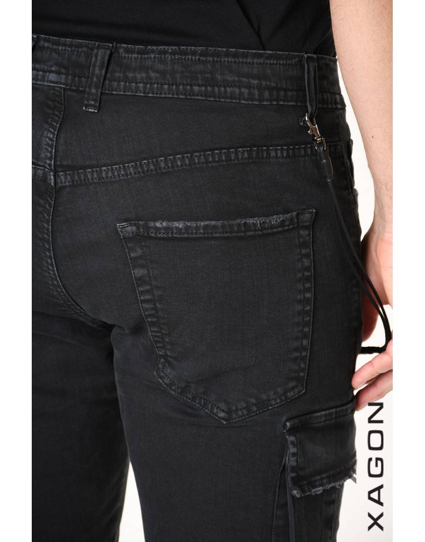 La haine inside us PANTALONE 2CR2012 Nero Qualità Garantita