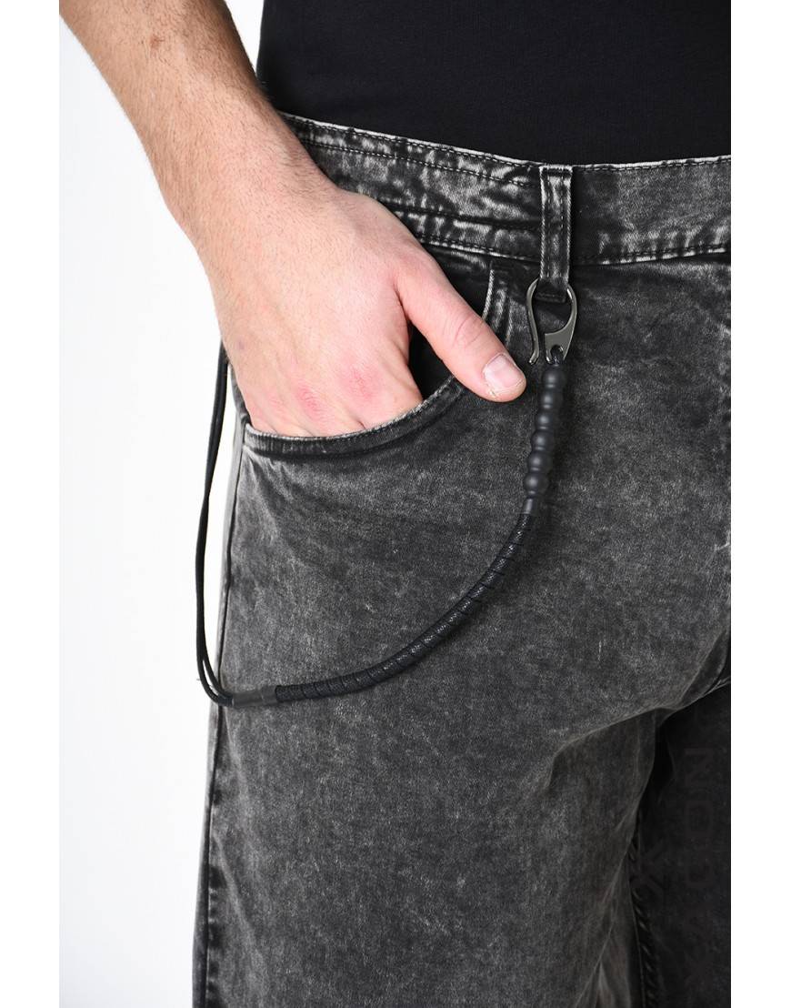 La haine inside us PANTALONE 2CR2013 Nero Consegna Veloce
