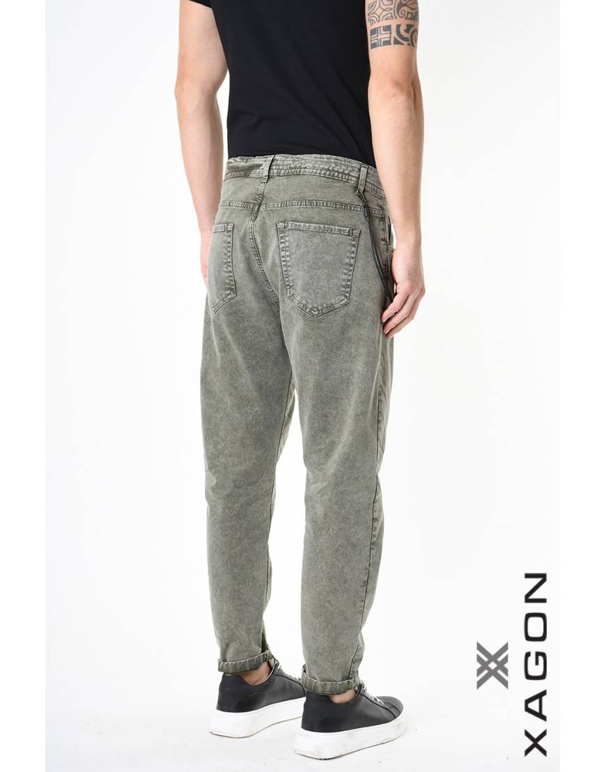 La haine inside us PANTALONE 2CR2013 Verde Promozione Limitata