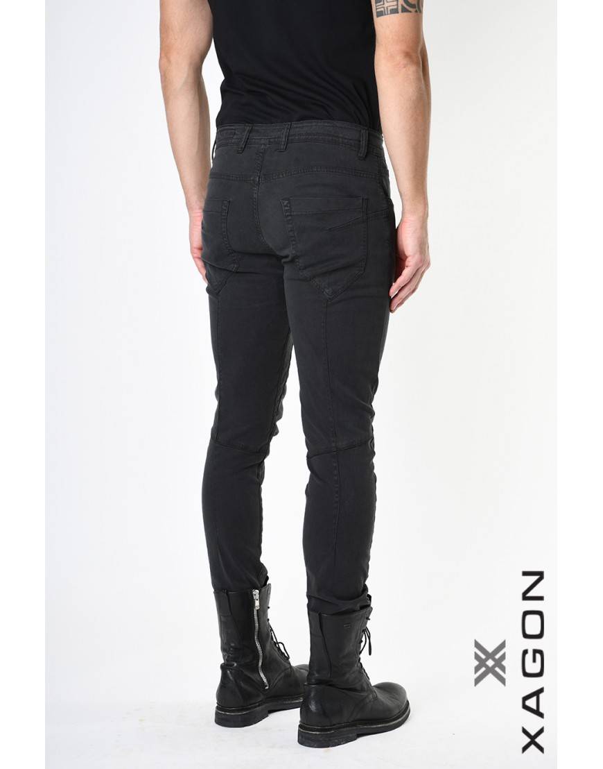 La haine inside us PANTALONE 2CR9004 Nero Convenienza