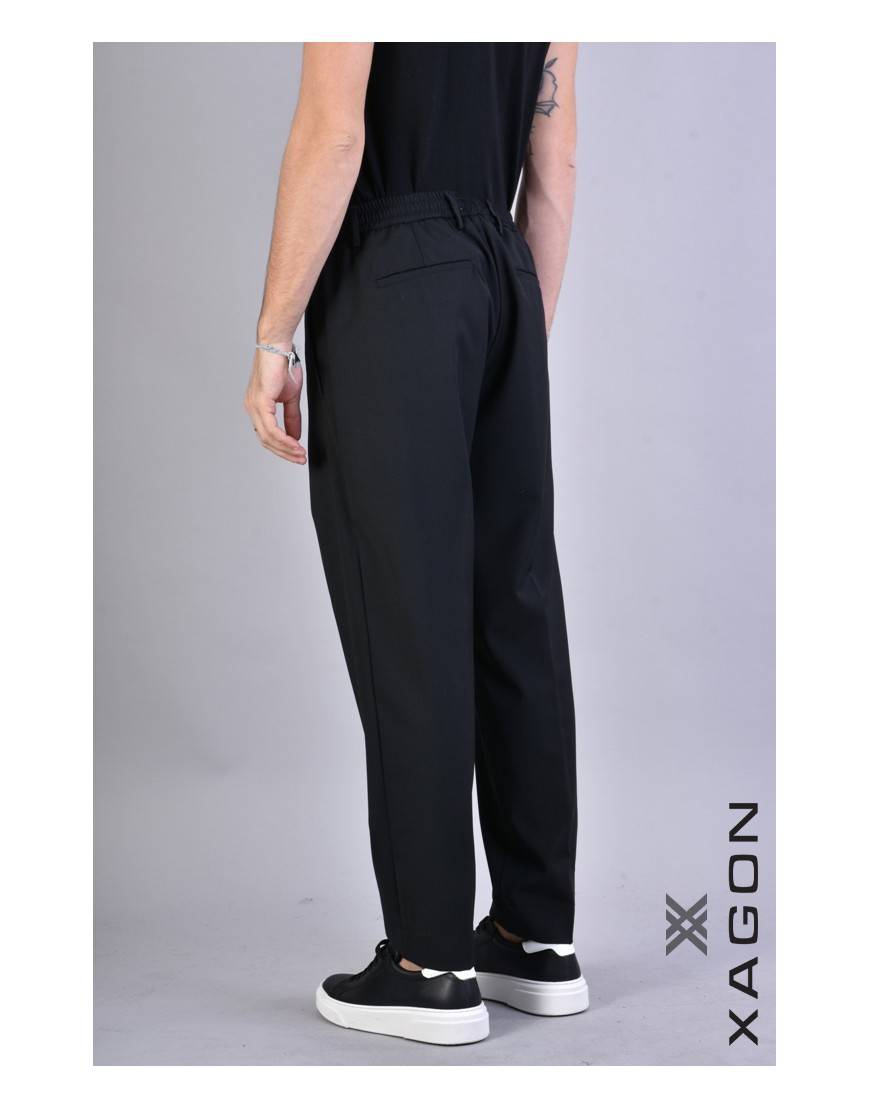 La haine inside us PANTALONE 2FCLIVE Nero Presa