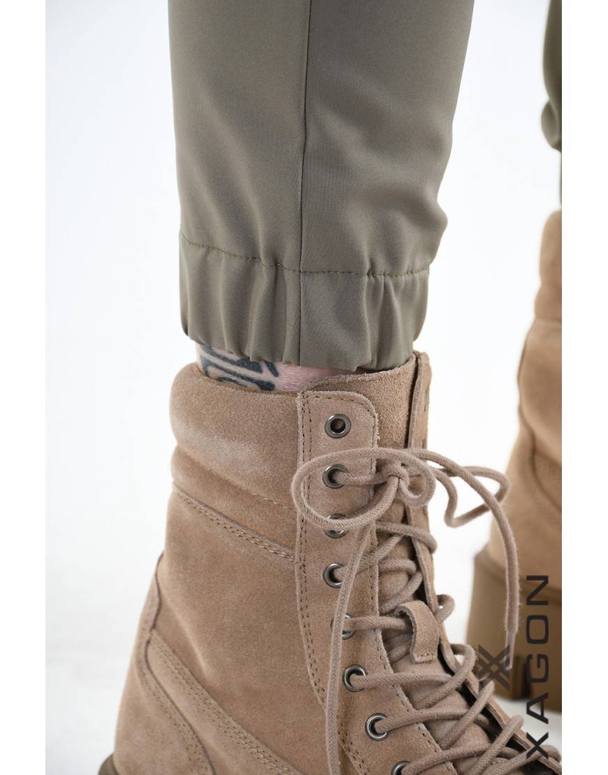 La haine inside us PANTALONE PINVEL Verde/Fango Economico