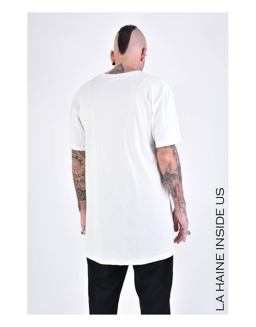 La haine inside us 3M LM035 T-SHIRT Bianco Vendita Economica