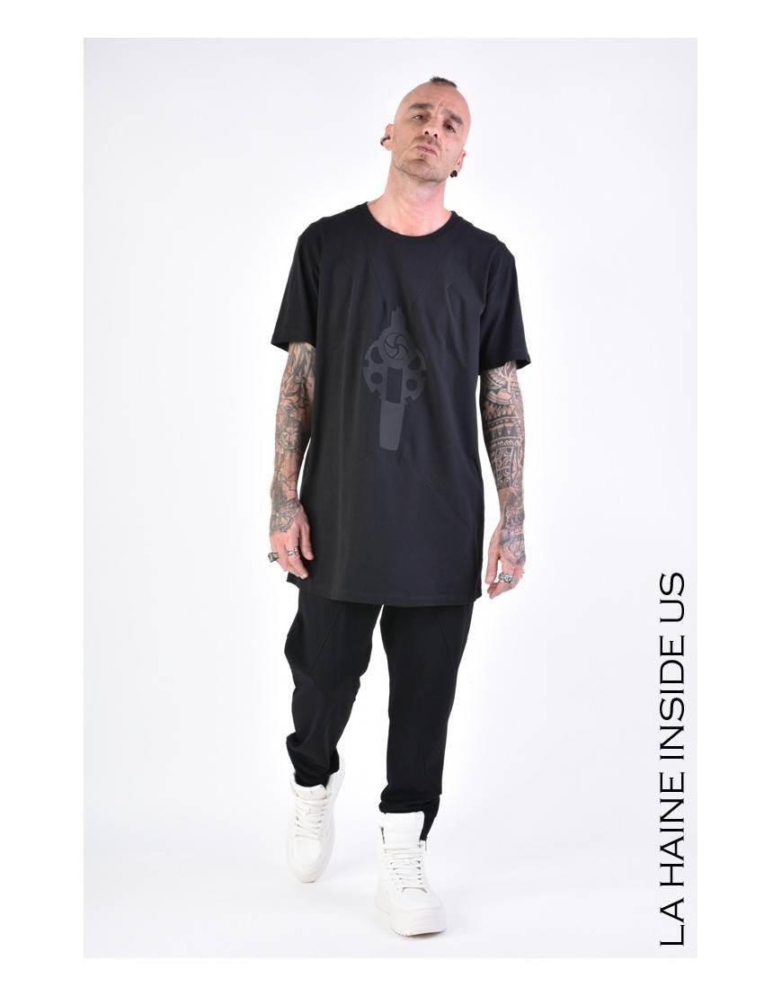 La haine inside us 3M LM035 T-SHIRT Nero Saldi Di Fabbrica