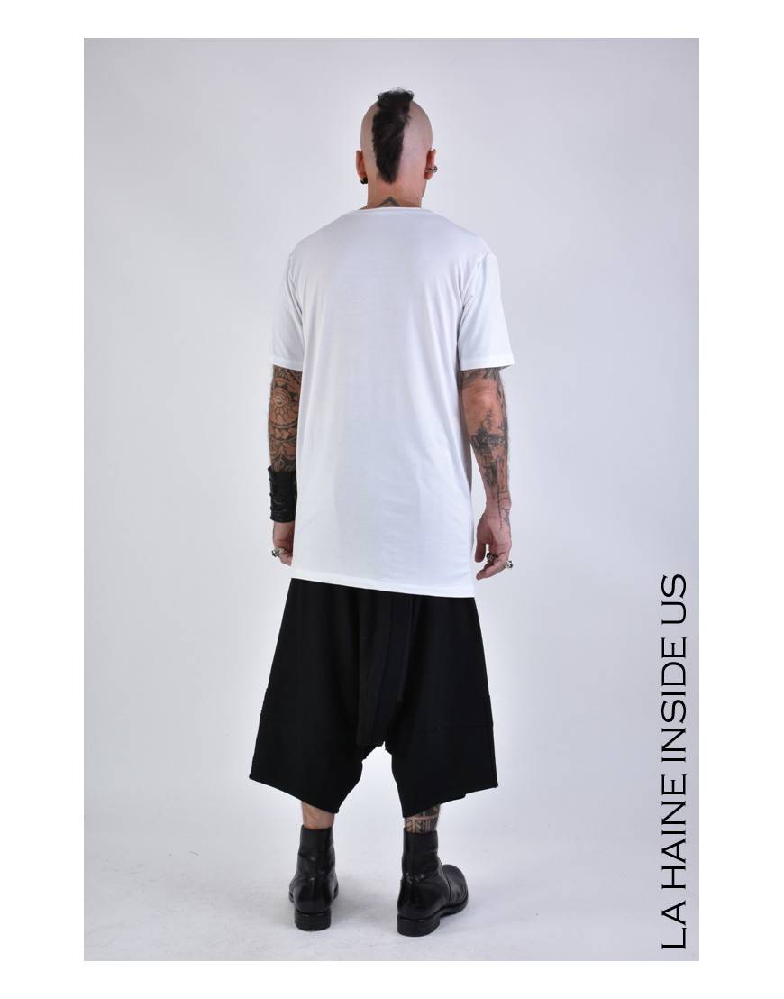 La haine inside us 3M LM157 T-SHIRT Bianco In Saldo
