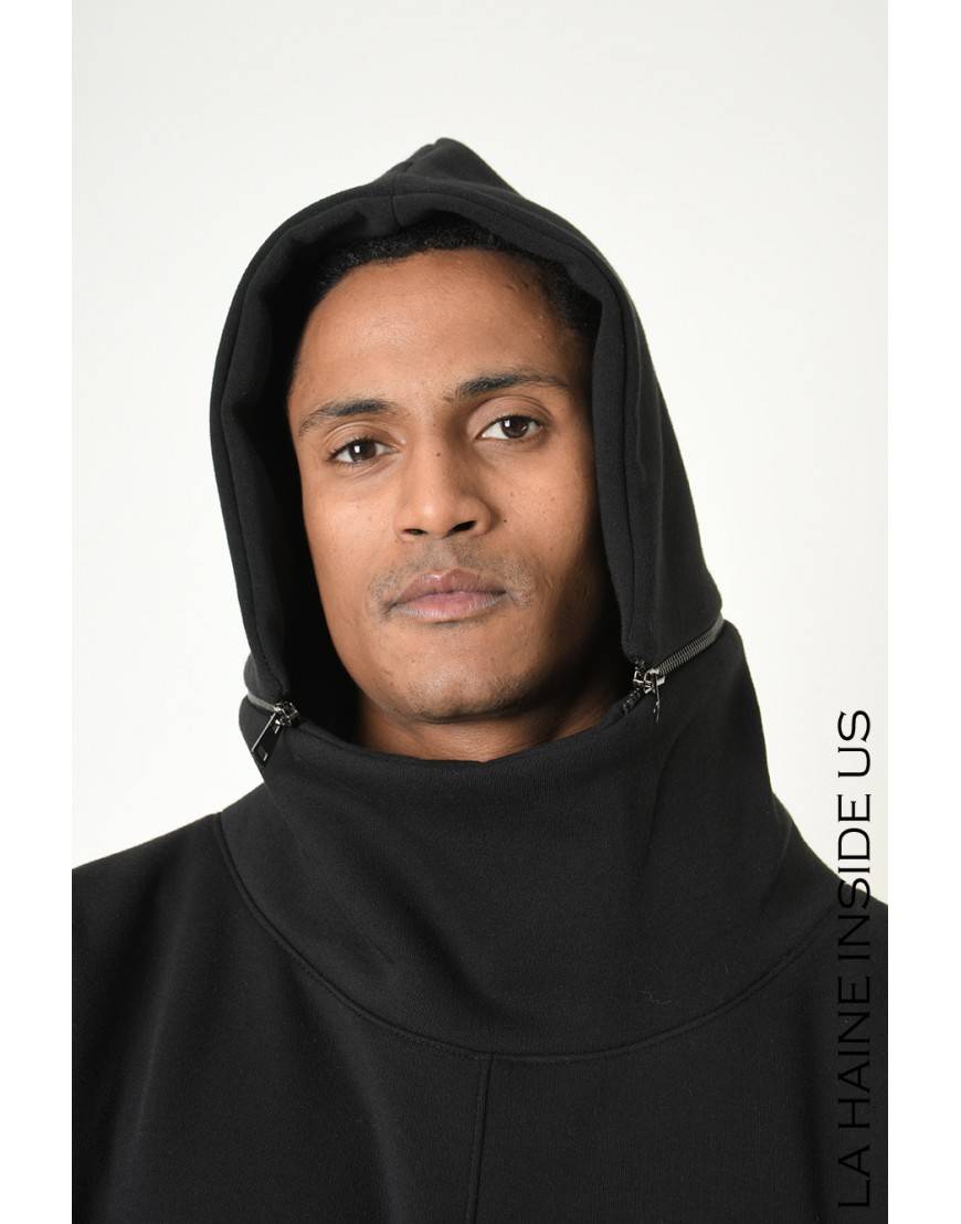 La haine inside us 3M LM201 FELPA UNISEX U Nero Moda