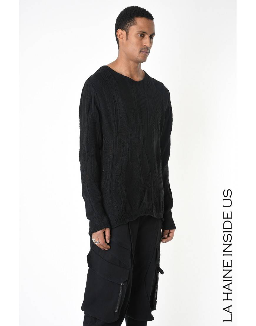 La haine inside us 3M LM243 MAGLIA Nero Vendita