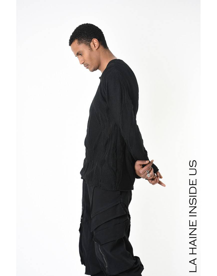 La haine inside us 3M LM243 MAGLIA Nero Vendita