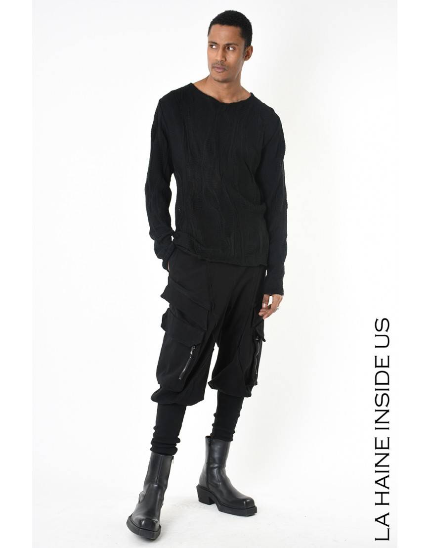 La haine inside us 3M LM243 MAGLIA Nero Vendita