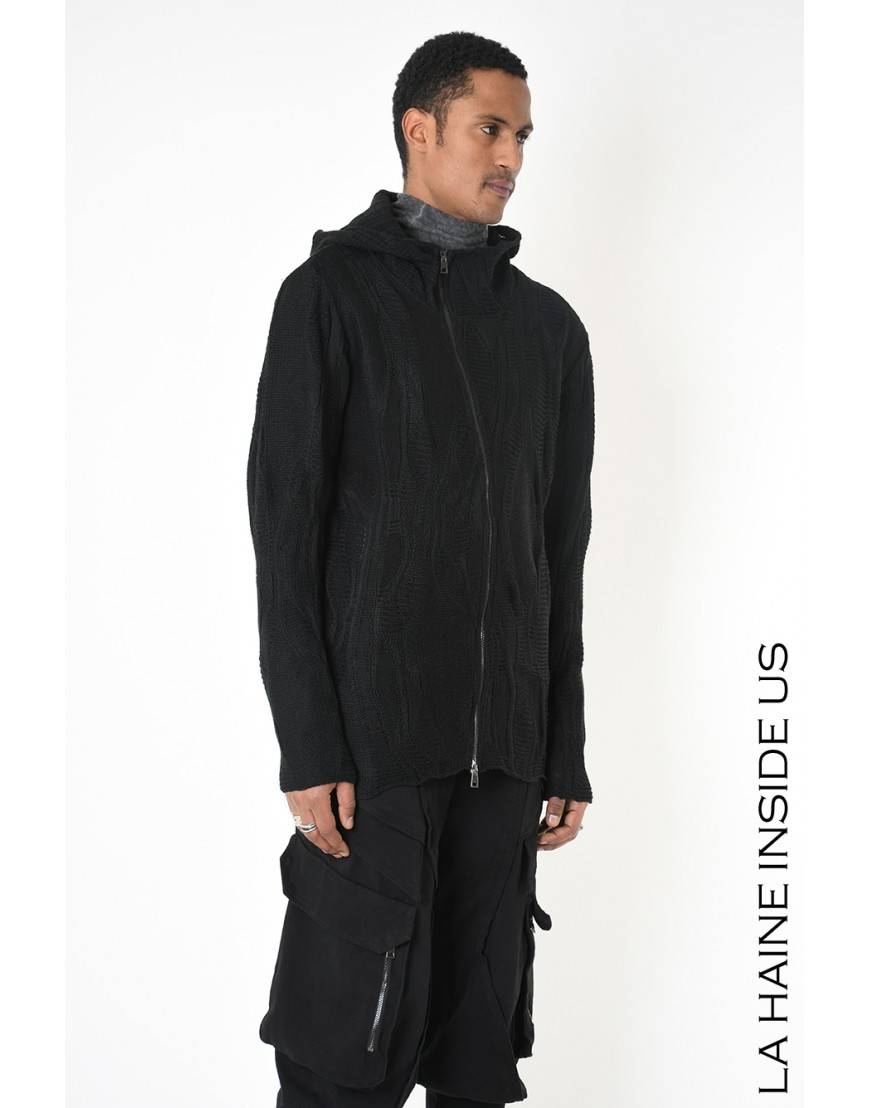 La haine inside us 3M LM244 FELPA Nero Pezzi Unici