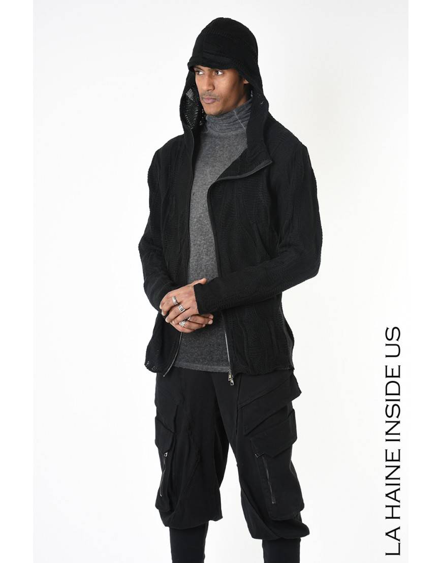 La haine inside us 3M LM244 FELPA Nero Pezzi Unici