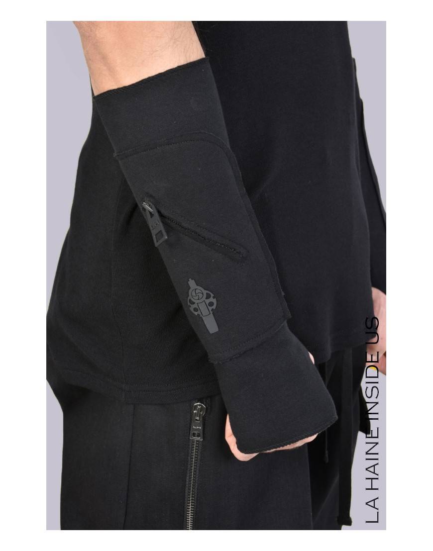 La haine inside us 3M MANDUE MANICOTTO UNISEX Nero Consegna Veloce