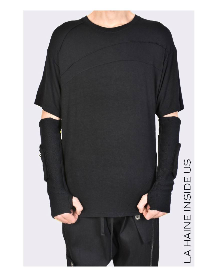 La haine inside us 3M MANUNO MANICOTTO UNISEX Nero Promozione Limitata