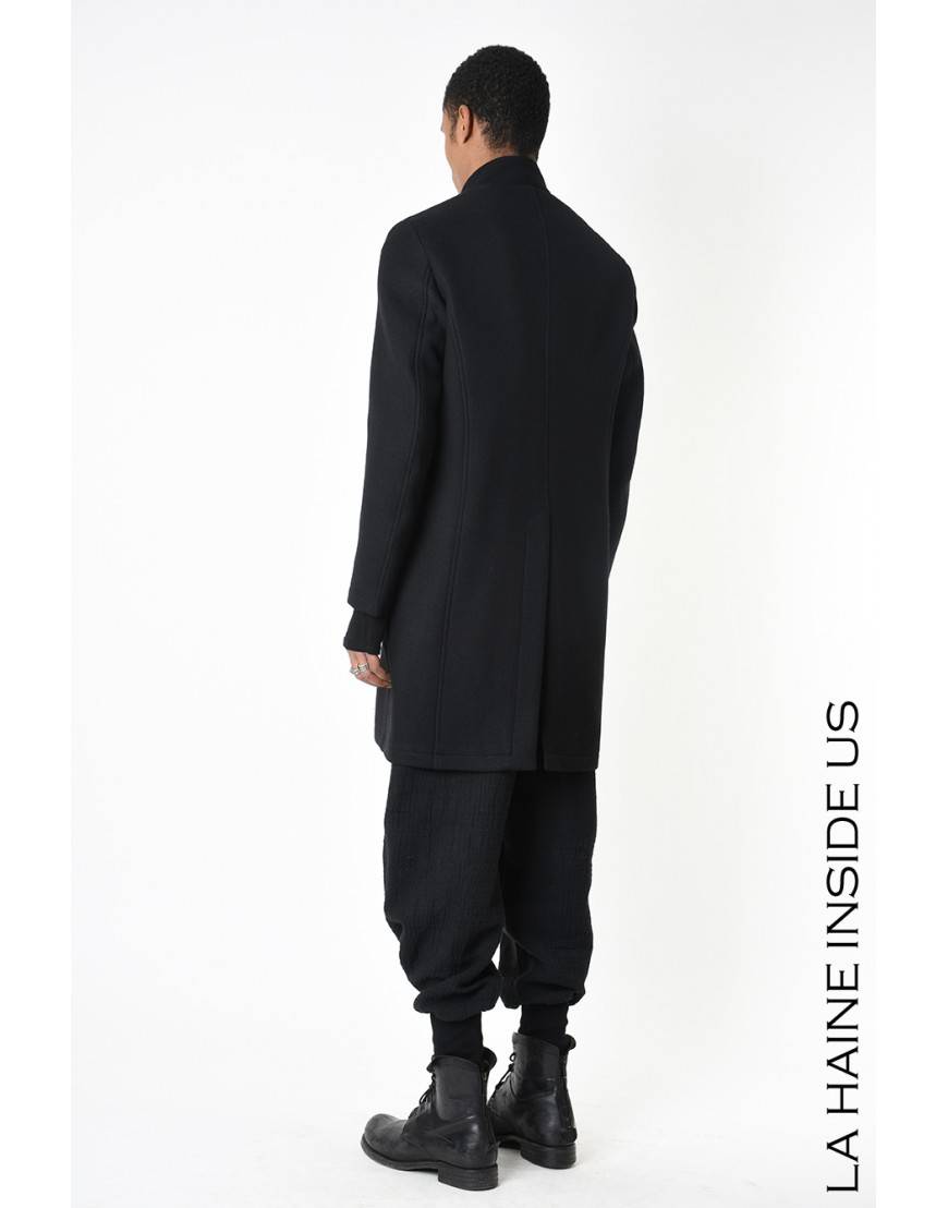 La haine inside us 3P LM238 CAPPOTTO Nero Prezzo Ridotto