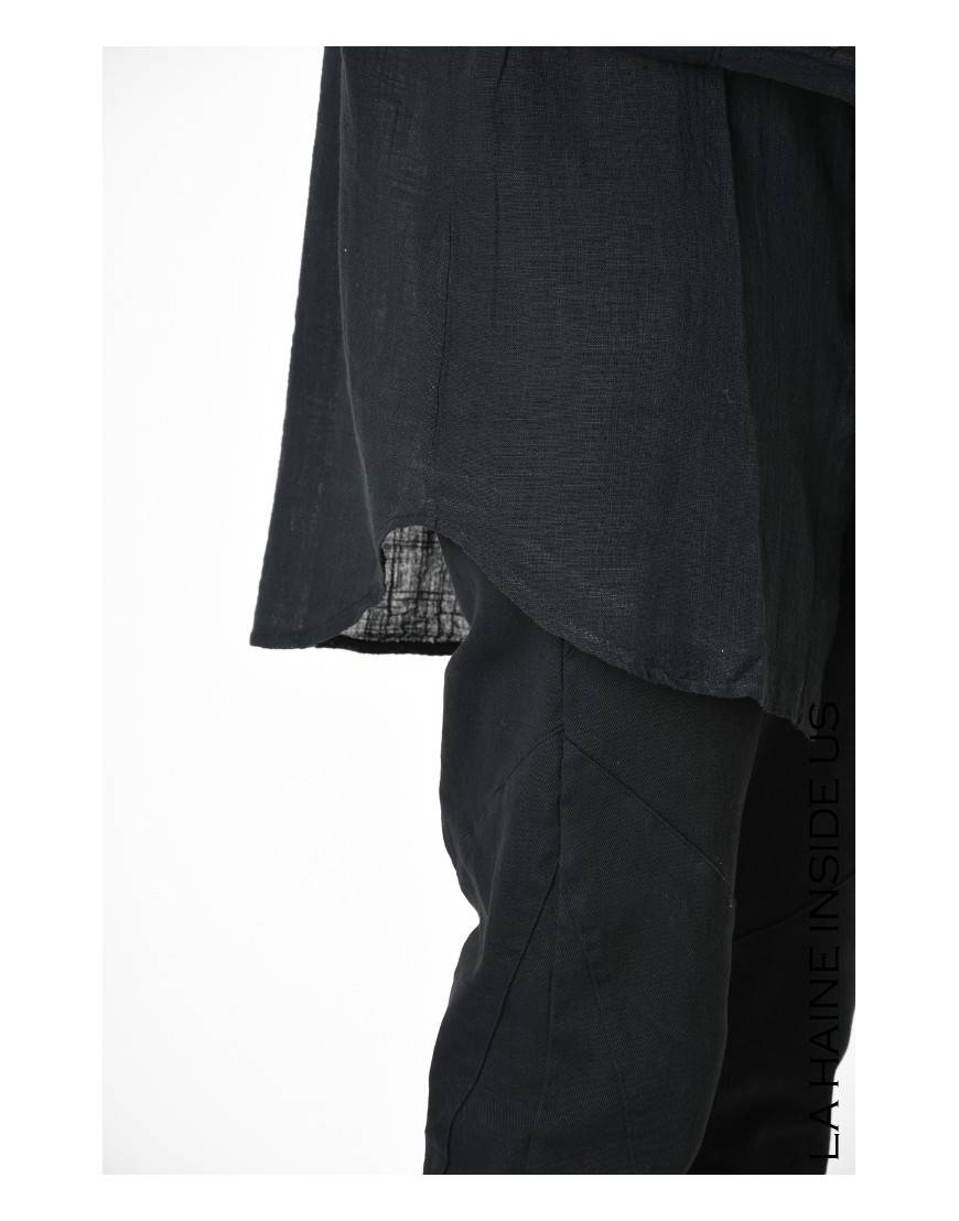 La haine inside us 3V LM114 CAMICIA Nero Presa