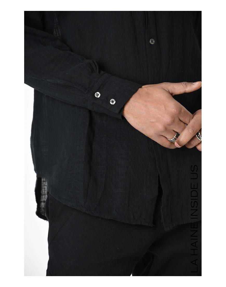 La haine inside us 3V LM116 CAMICIA Nero Offerta