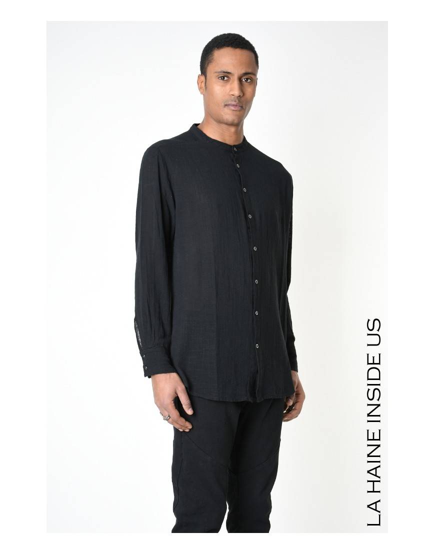 La haine inside us 3V LM118 CAMICIA Nero Online